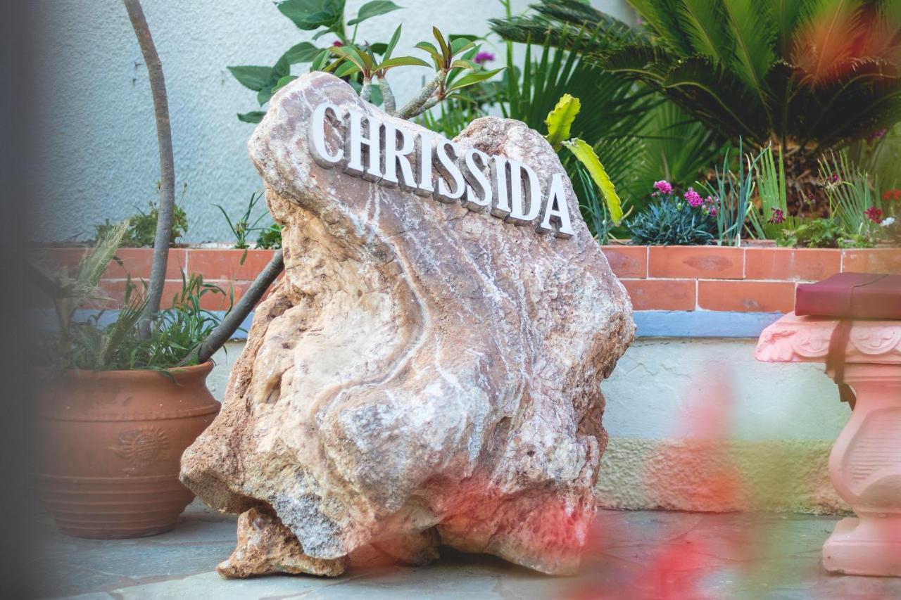 Ferienwohnung Chrissida Nea Kydonia Exterior foto